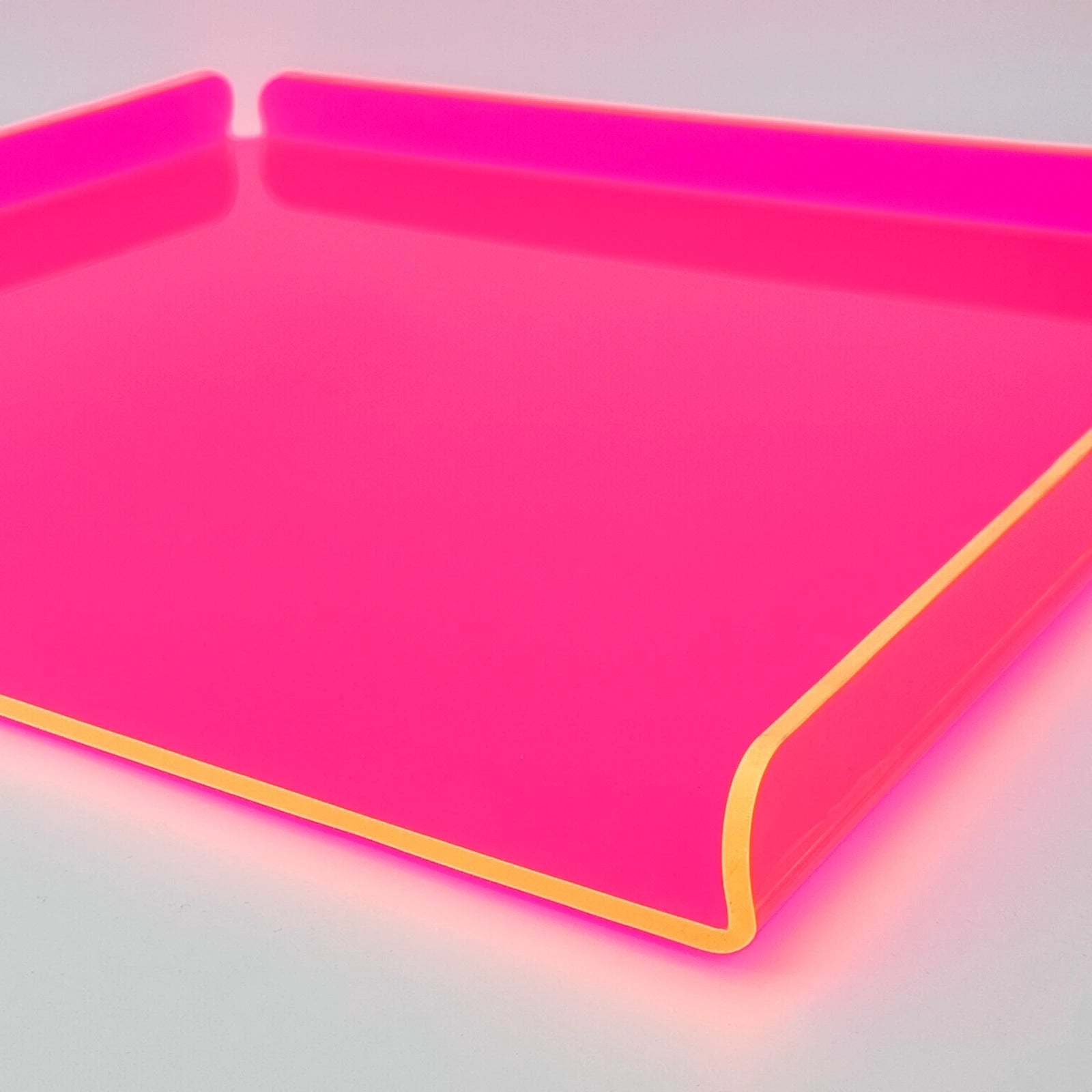 Neon Pink - No Cutouts Tray | 500x500 mm
