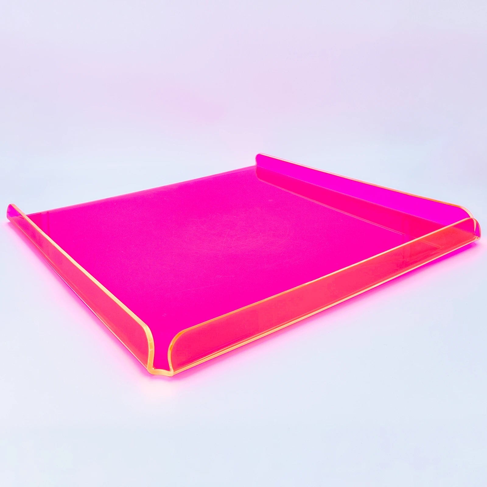 Neon Pink - No Cutouts Tray | 500x500 mm