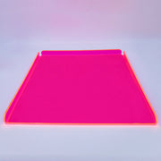 Neon Pink - No Cutouts Tray | 500x500 mm