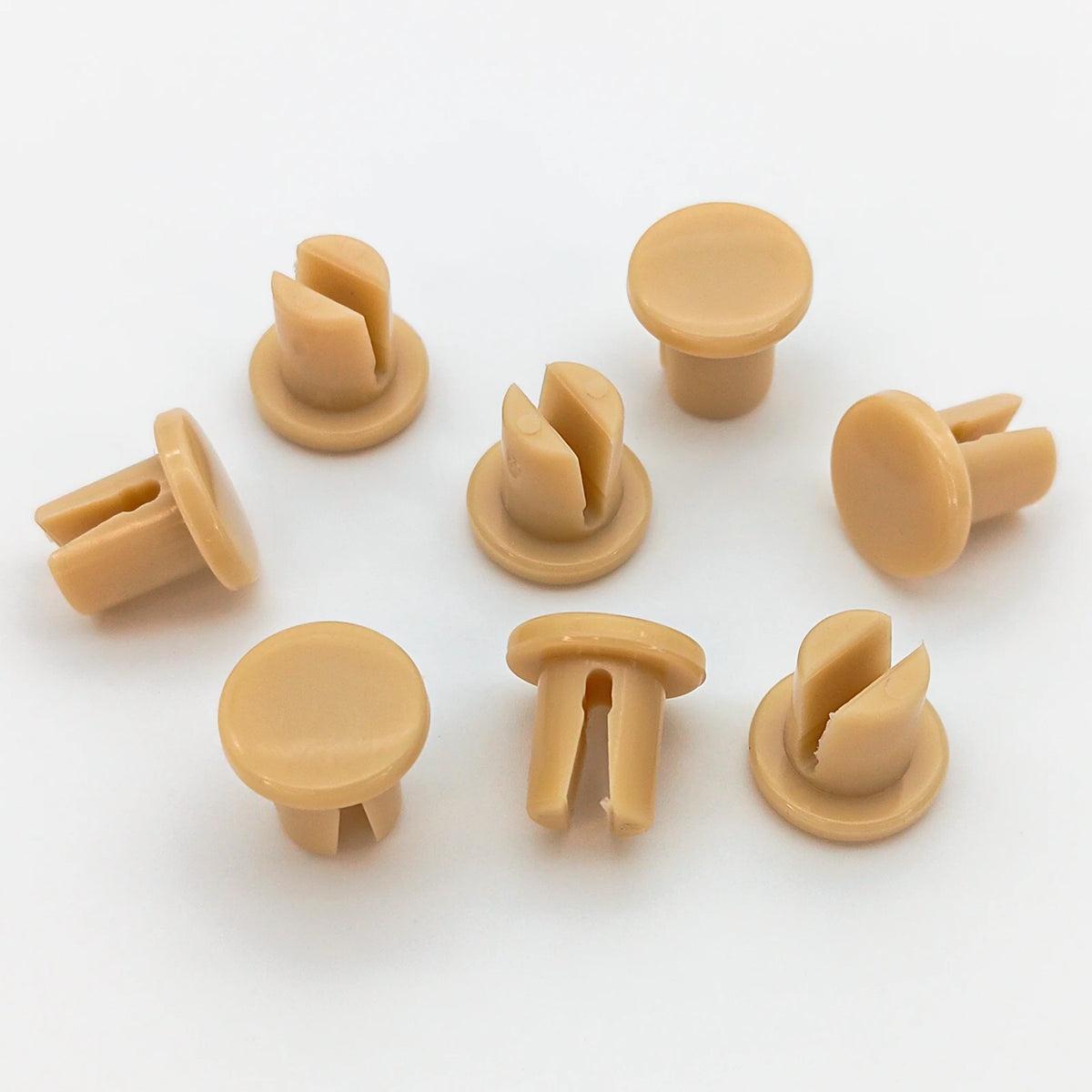 Beige Spoke Guards Fasteners - Pins