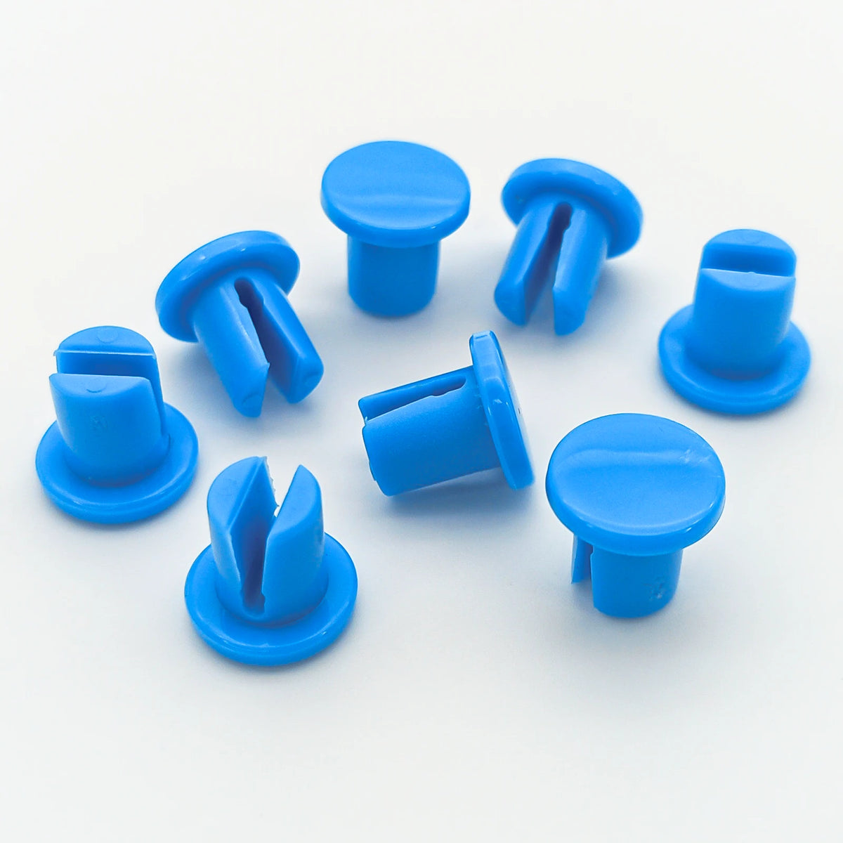 Light Blue Spoke Guards Fasteners - Pins