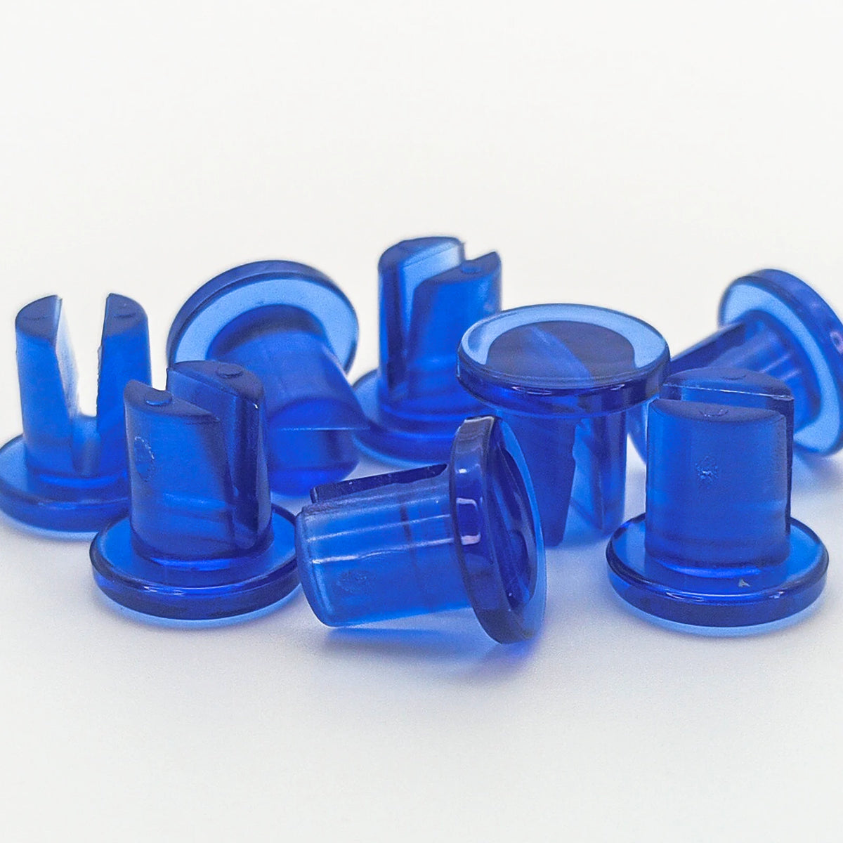 Blauwe Spaakbeschermer-Bevestigingen - Pinnen