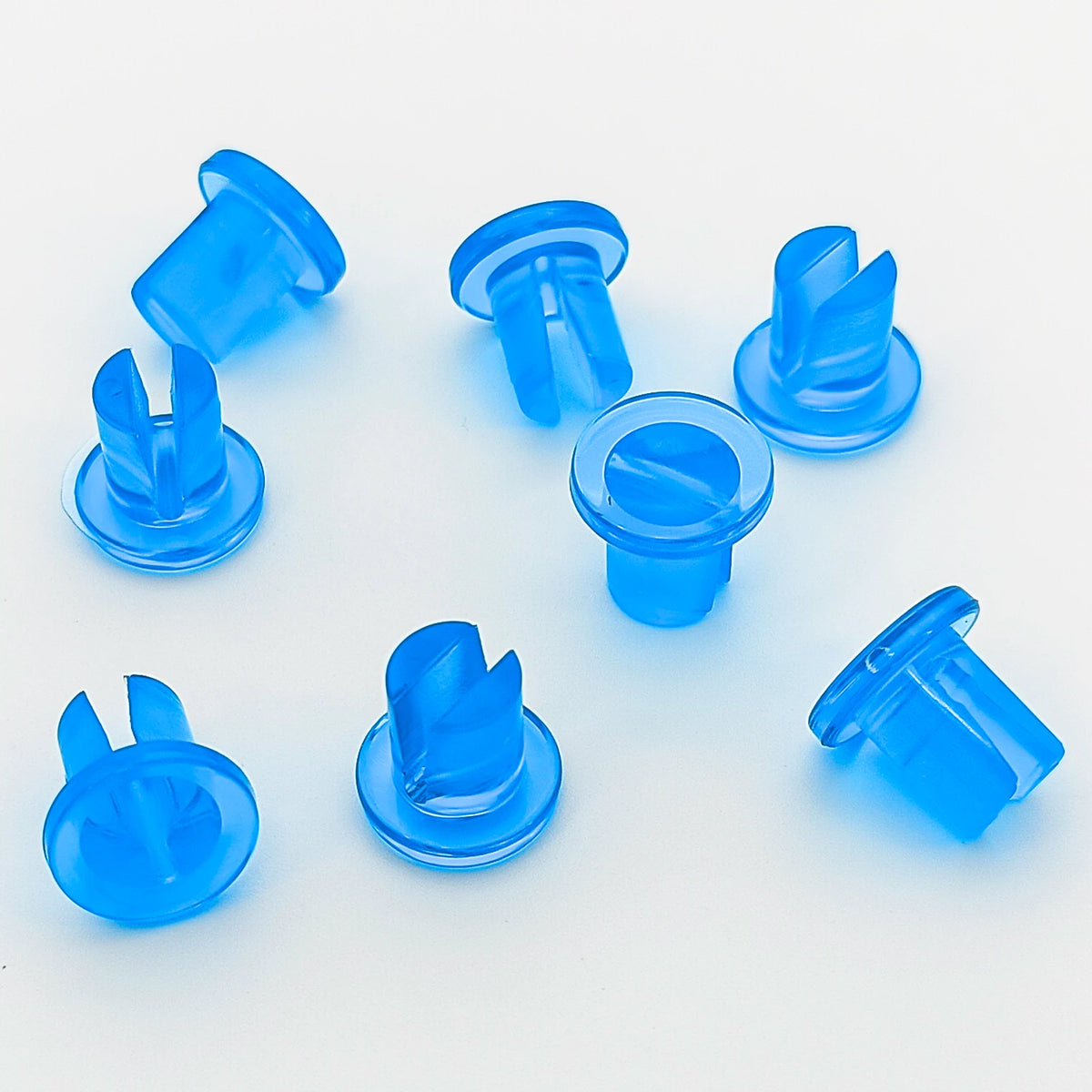 Light Blue Spoke Guards Fasteners - Pins