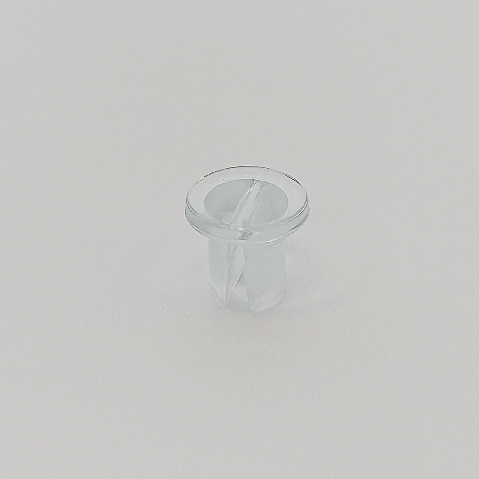 Clear plastic wheelchair accessory component for durable mobility parts