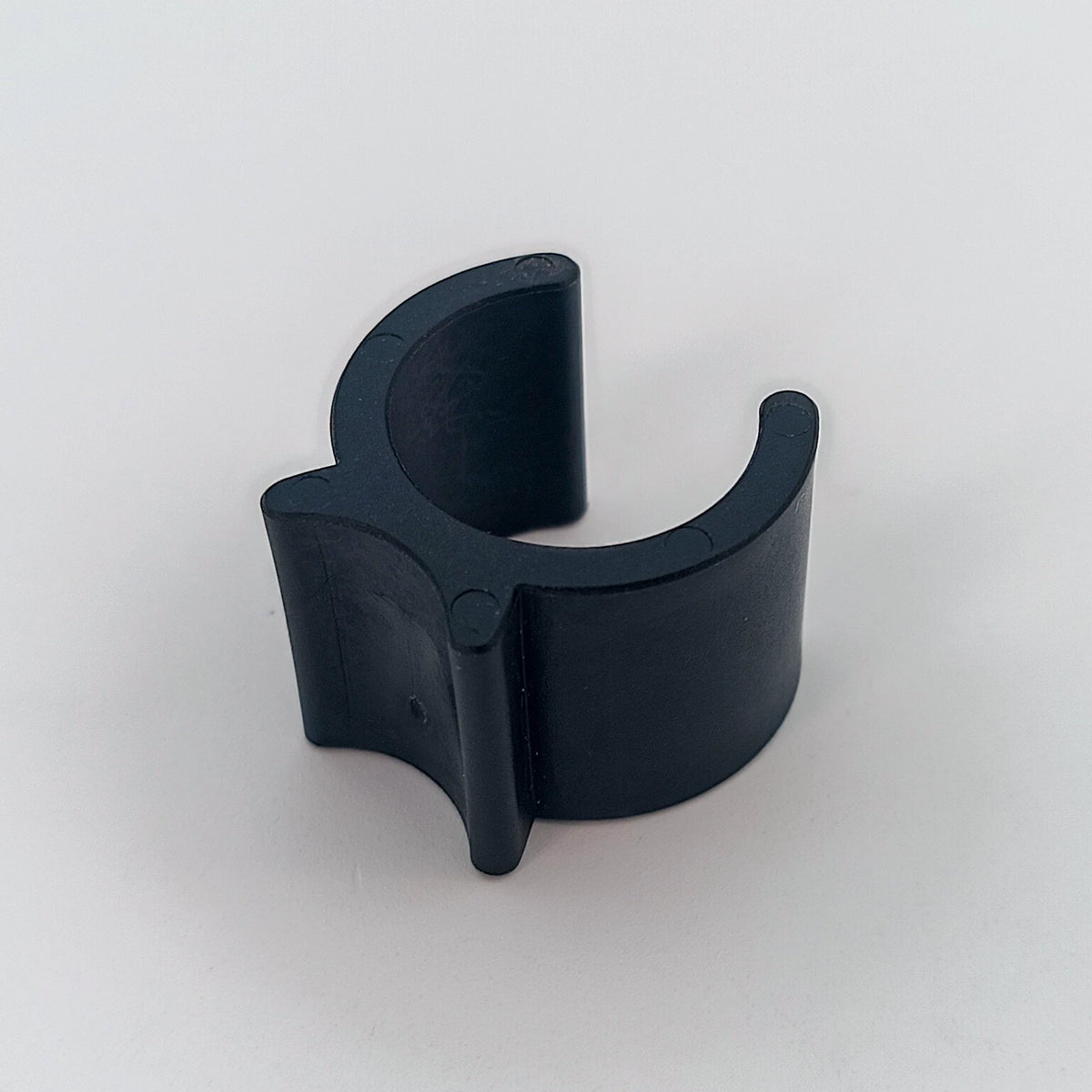 Kunststoff Klickklemme Ø25-26 mm für Doppel-Krückenhalter