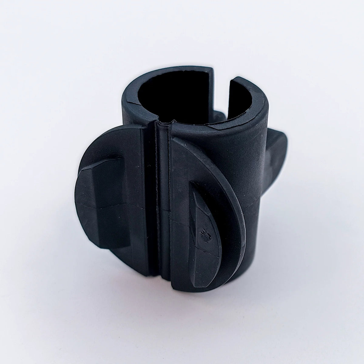 Kunststoff-Schraubklemme Ø19 mm für Doppel-Krückenhalter
