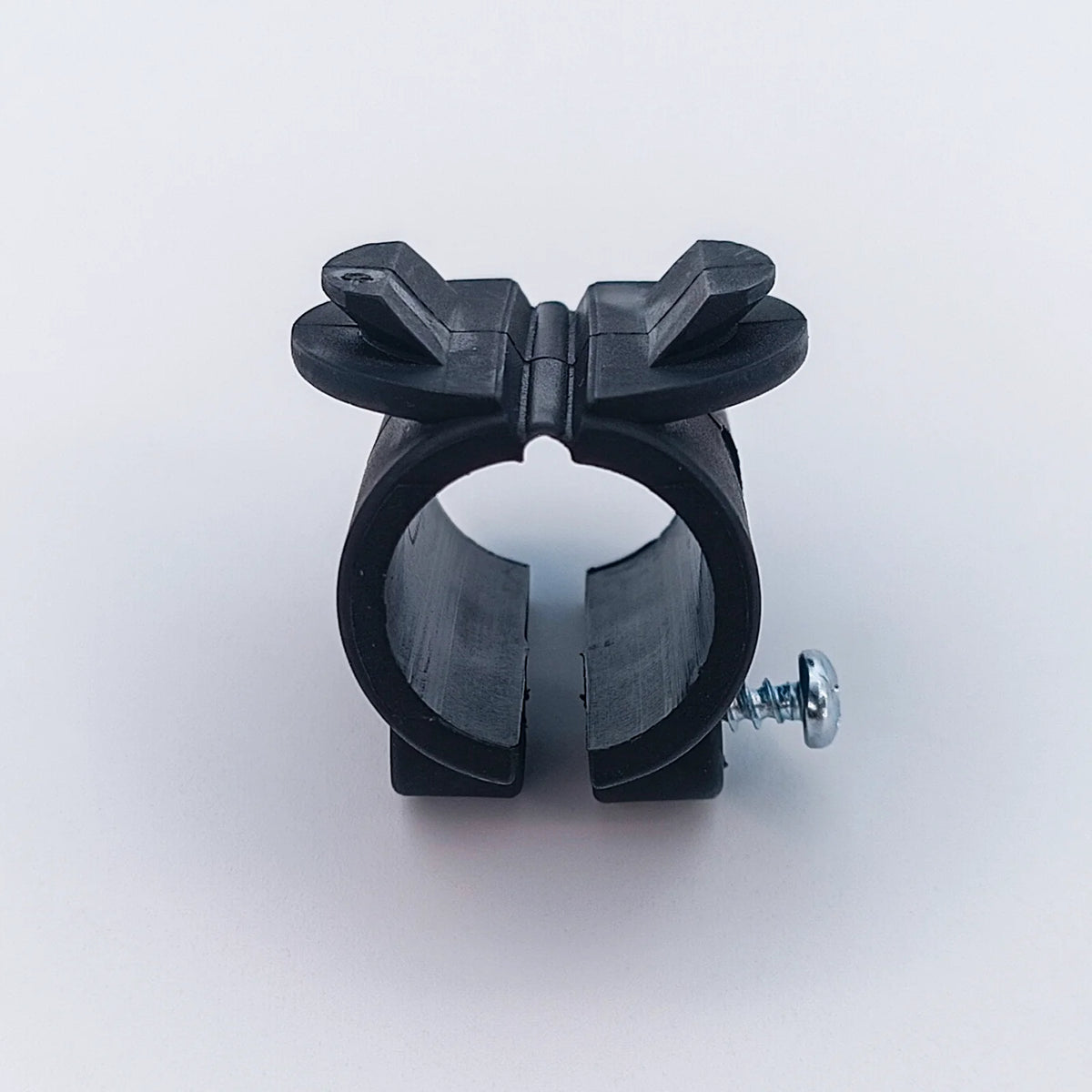 Kunststoff-Schraubklemme Ø19 mm für Doppel-Krückenhalter