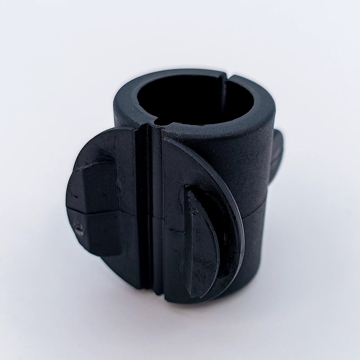 Kunststoff-Schraubklemme Ø24 mm für Doppel-Krückenhalter