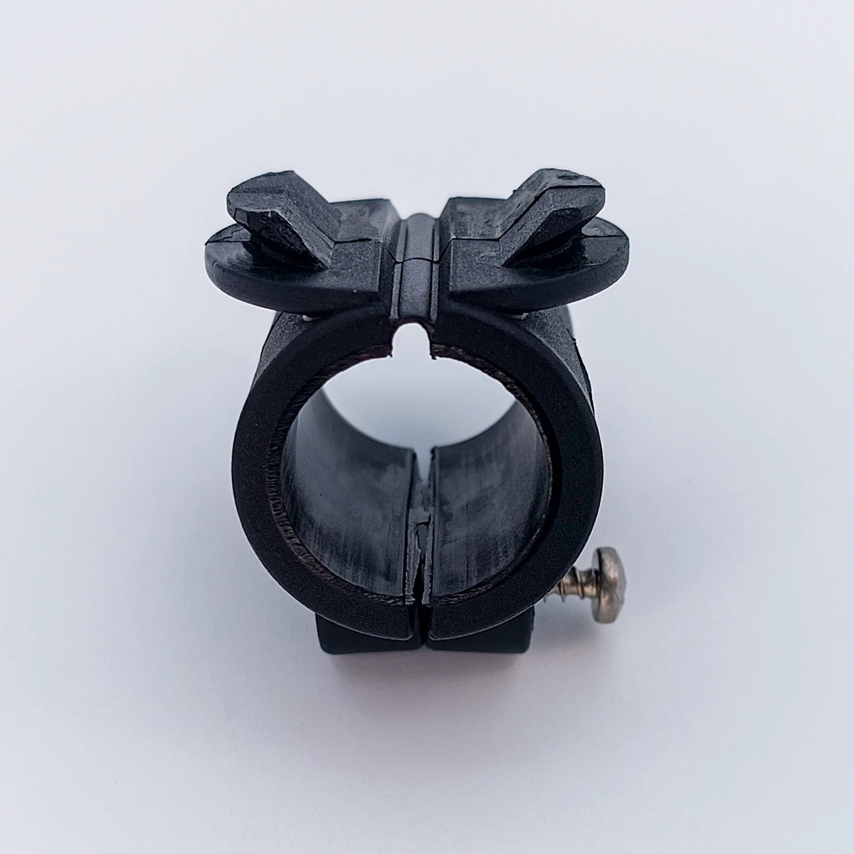Kunststoff-Schraubklemme Ø24 mm für Doppel-Krückenhalter