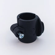 Plastic screw clamp Ø21-22 mm for double crutch holder