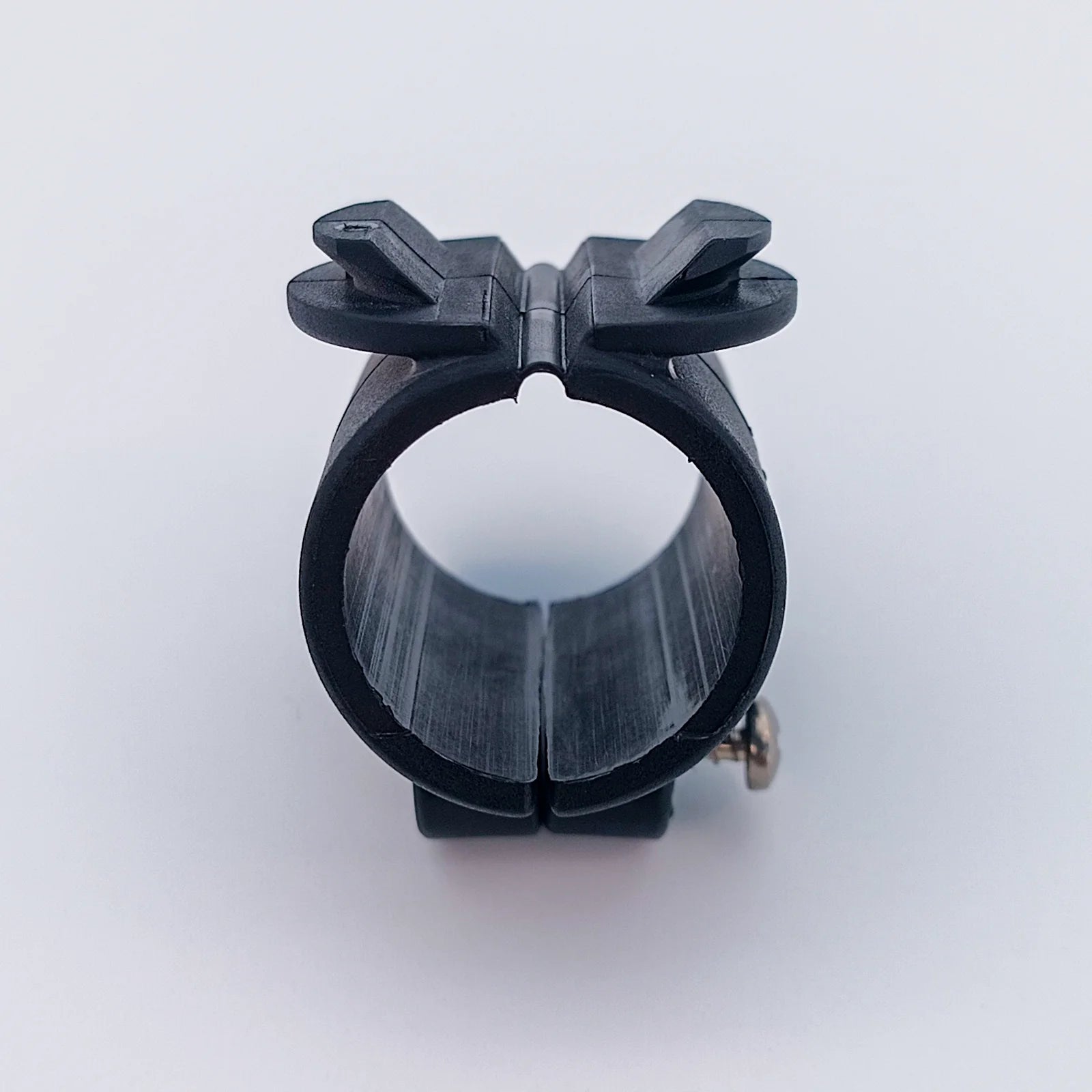 Plastic screw clamp Ø25 mm for double crutch holder