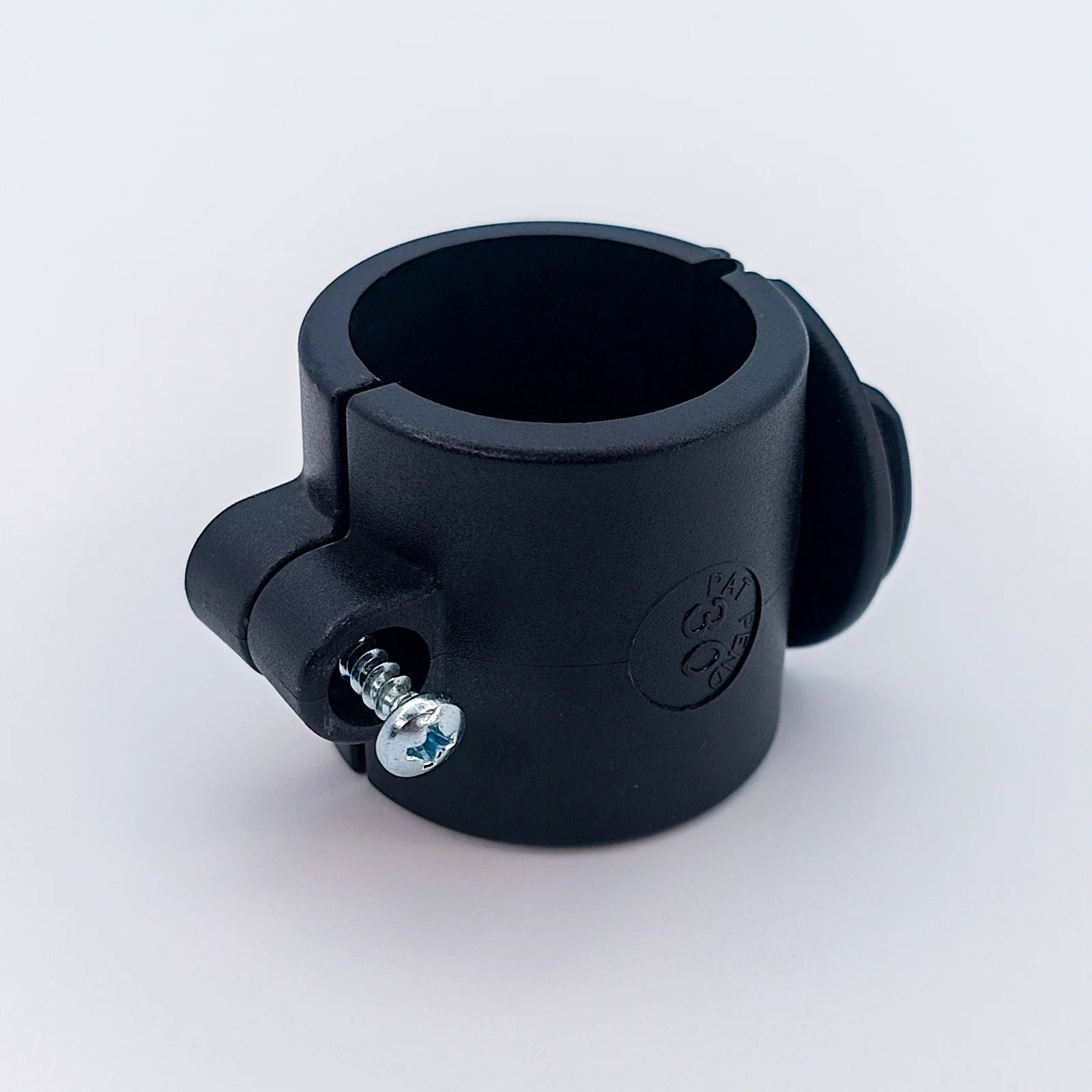 Plastic screw clamp Ø30 mm for double crutch holder