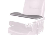 Ergonomic wheelchair seat cushion with contoured design for comfort and support