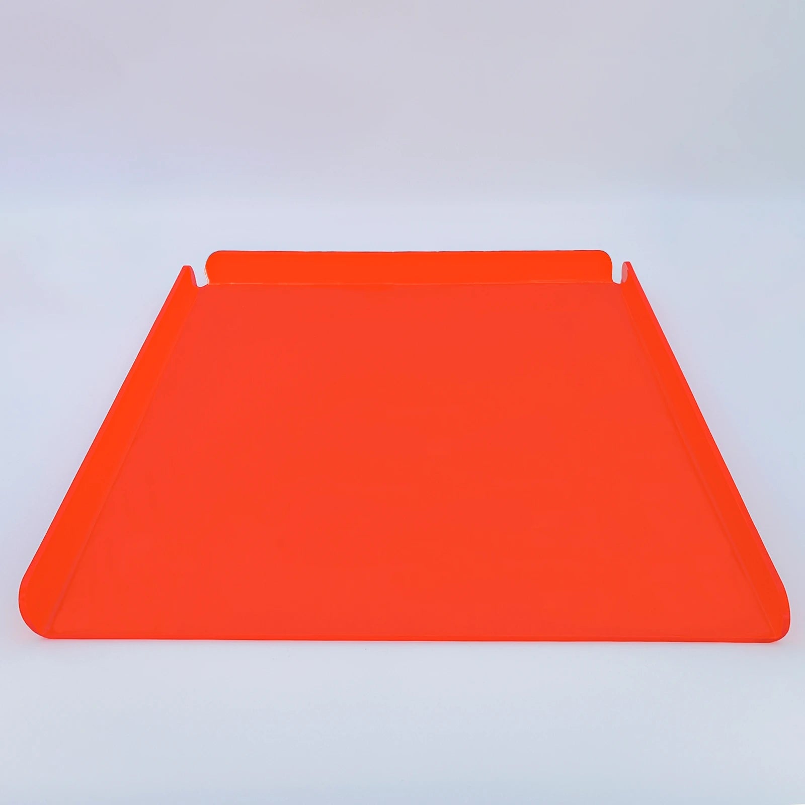 Neon Rot - Therapietisch ohne Ausschnitte | 500x500 mm