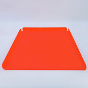 Neon Rot - Therapietisch ohne Ausschnitte | 500x500 mm
