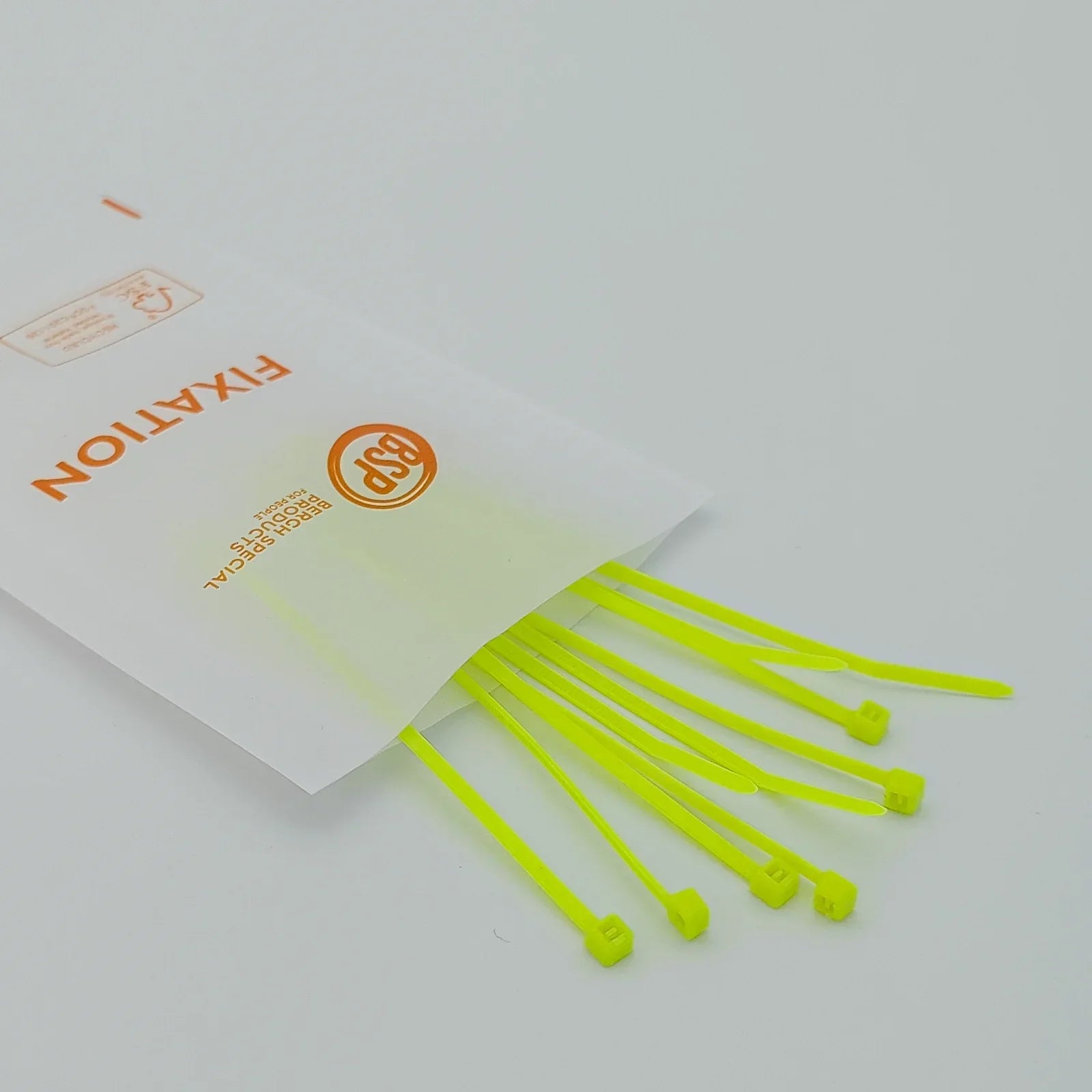 Bright yellow cable ties for wheelchair accessories, durable fixation solutions for mobility equipment
