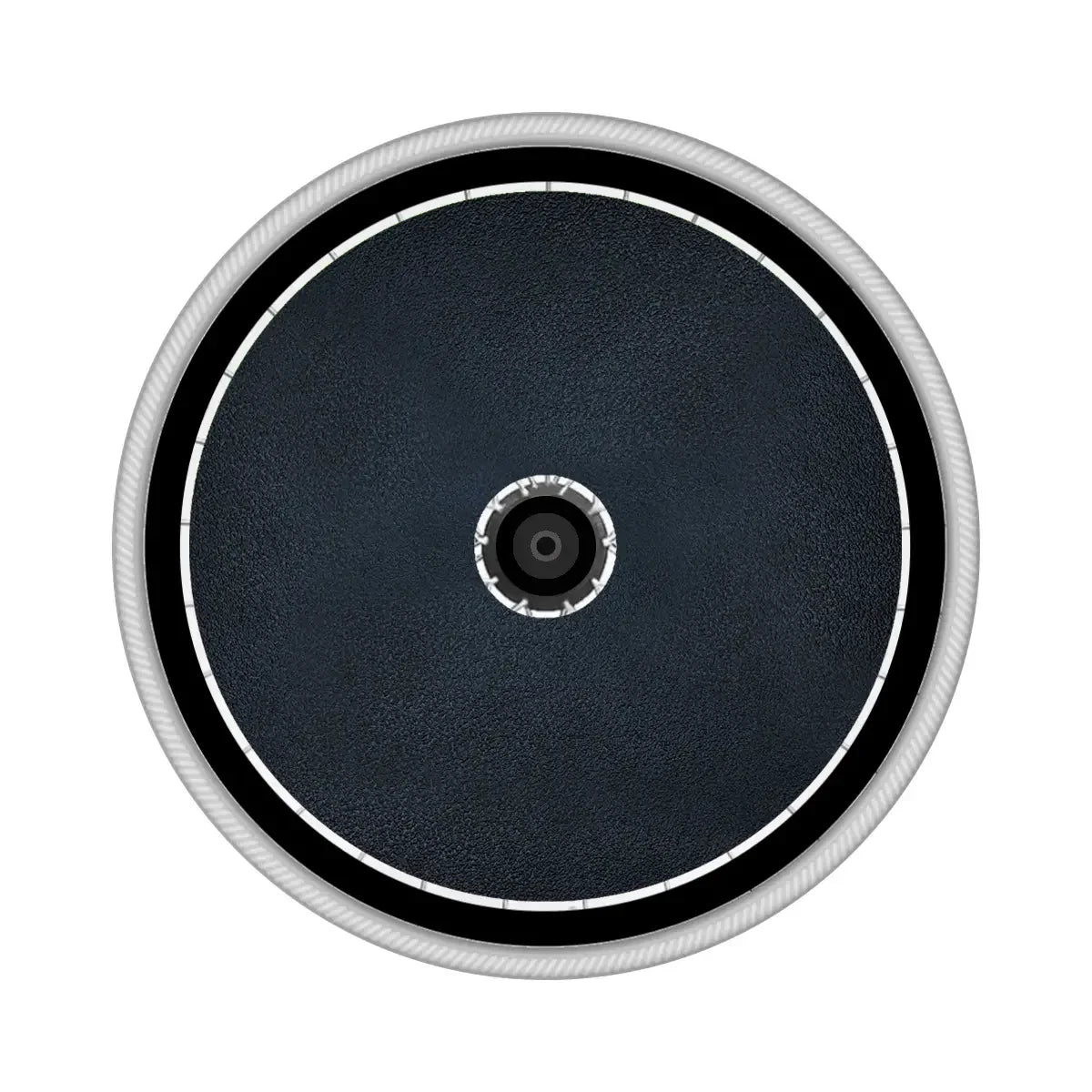 Black wheelchair wheel with sport spoke guard for wheelchair accessories