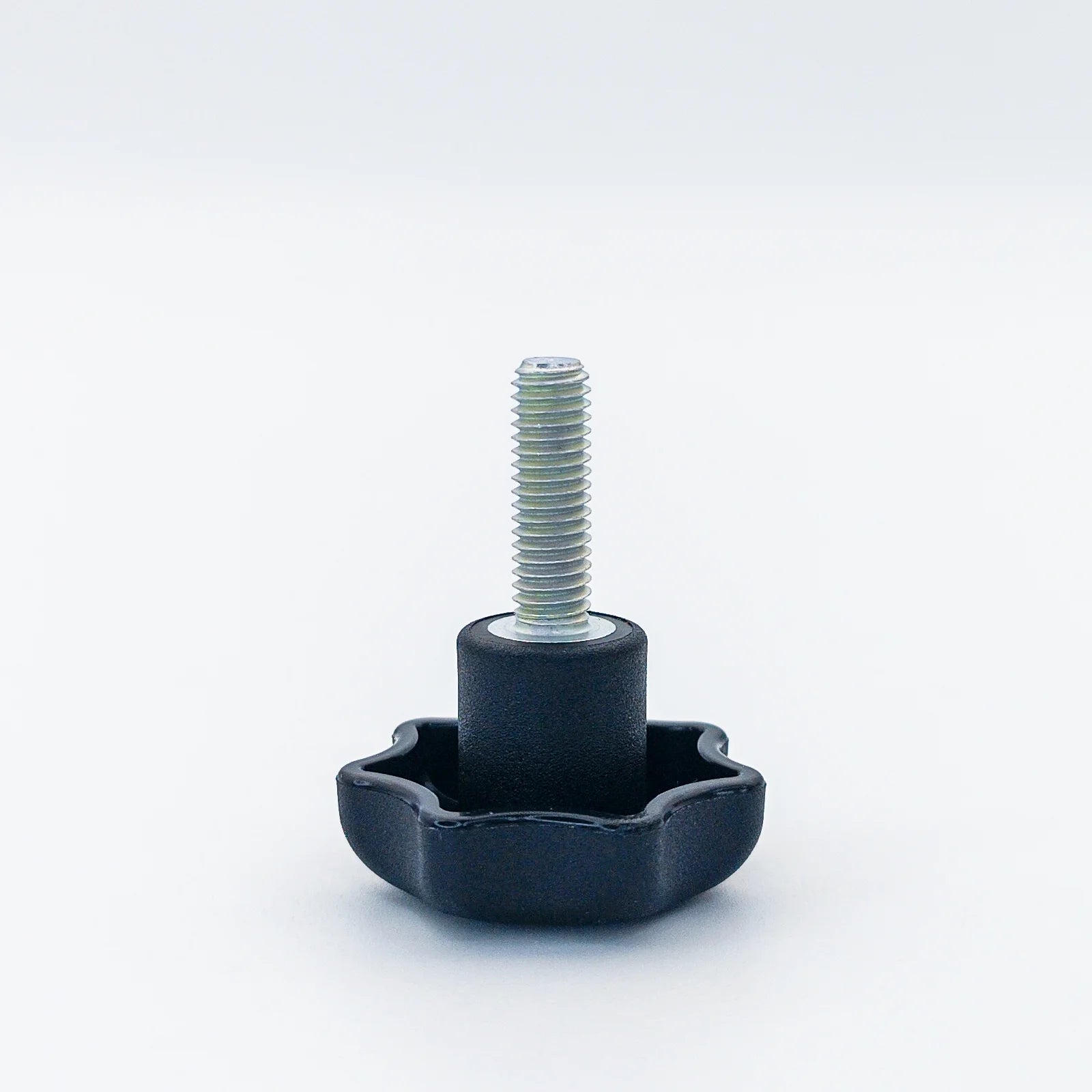 Star Knob Ø32 mm with M6 × 20 mm Male Thread - Black