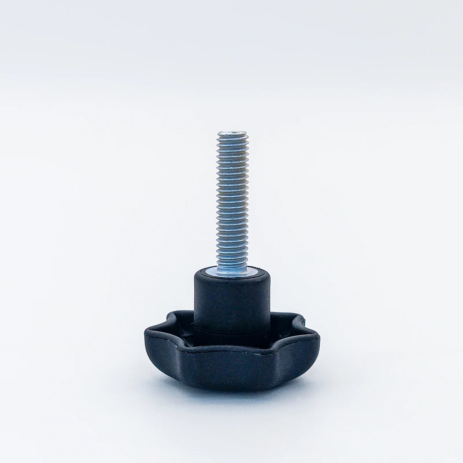 Star Knob Ø32 mm with M6 × 25 mm Male Thread - Black