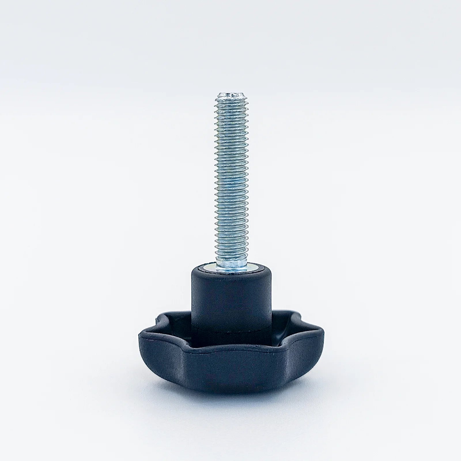 Star Knob Ø32 mm with M6 × 30 mm Male Thread - Black