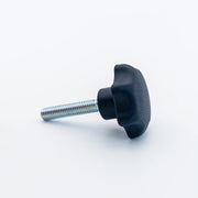 Star Knob Ø32 mm with M6 × 30 mm Male Thread - Black
