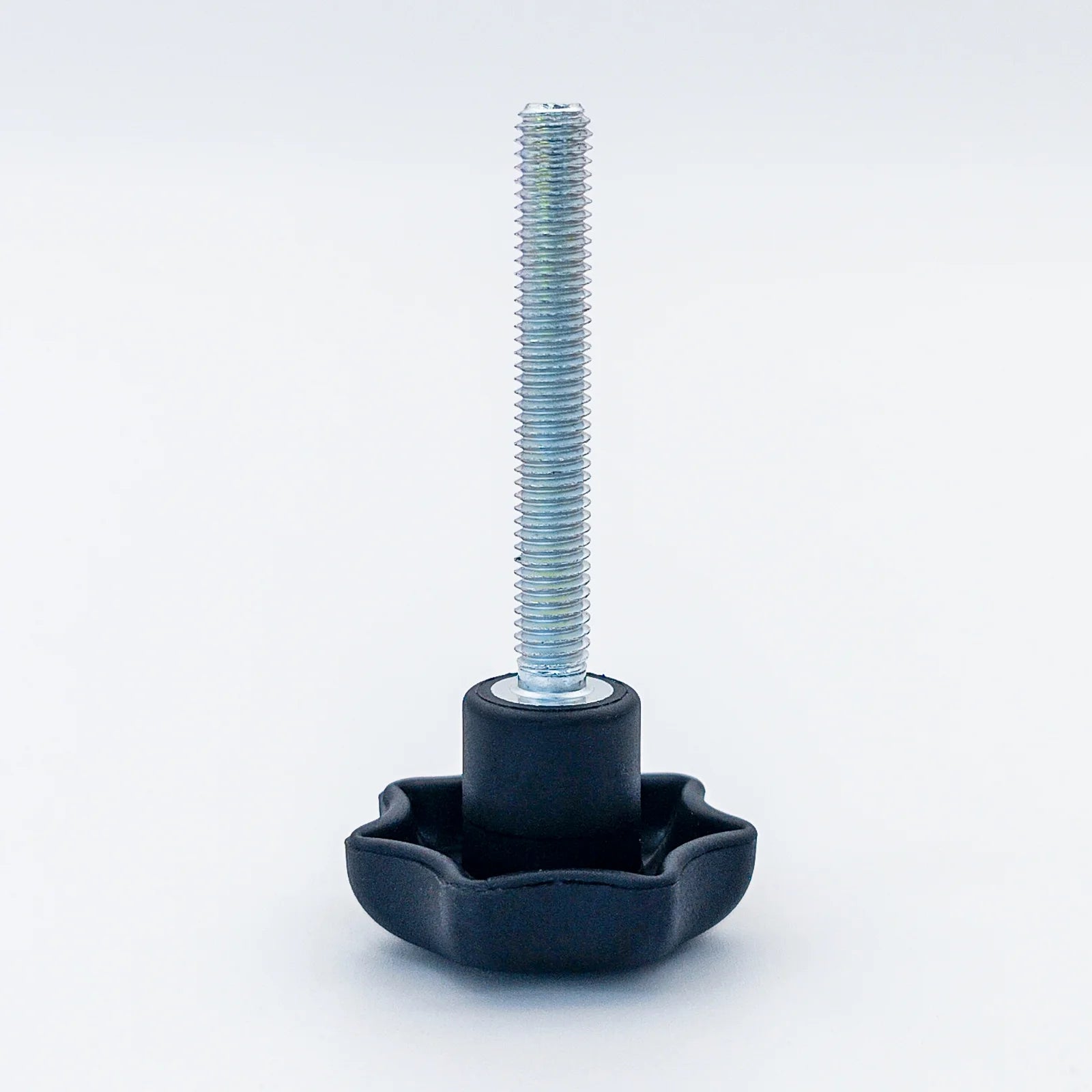 Star Knob Ø32 mm with M6 × 45 mm Male Thread - Black