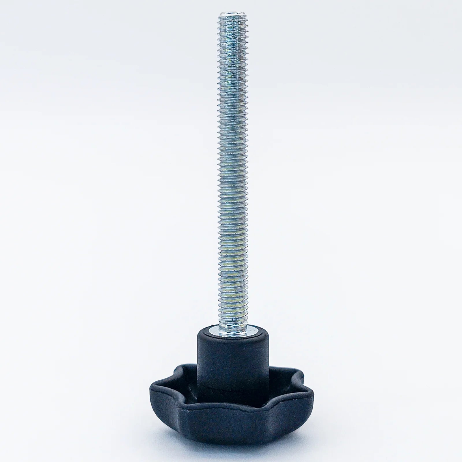 Star Knob Ø32 mm with M6 × 60 mm Male Thread - Black