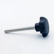 Star Knob Ø32 mm with M6 × 60 mm Male Thread - Black
