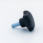 Star Knob Ø40 mm with M8 × 20 mm Male Thread - Black
