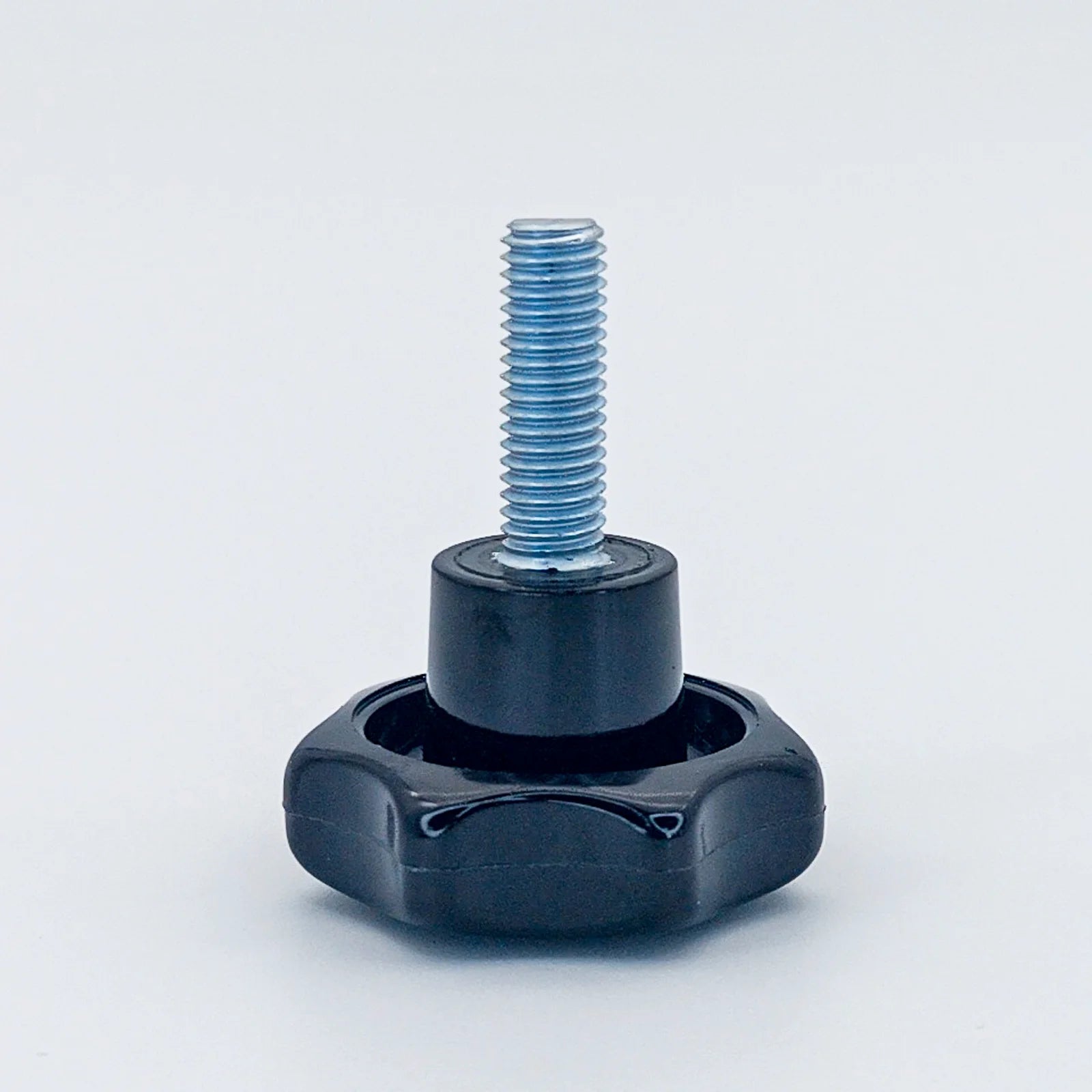 Star Knob Ø40 mm with M8 × 25 mm Male Thread - Black