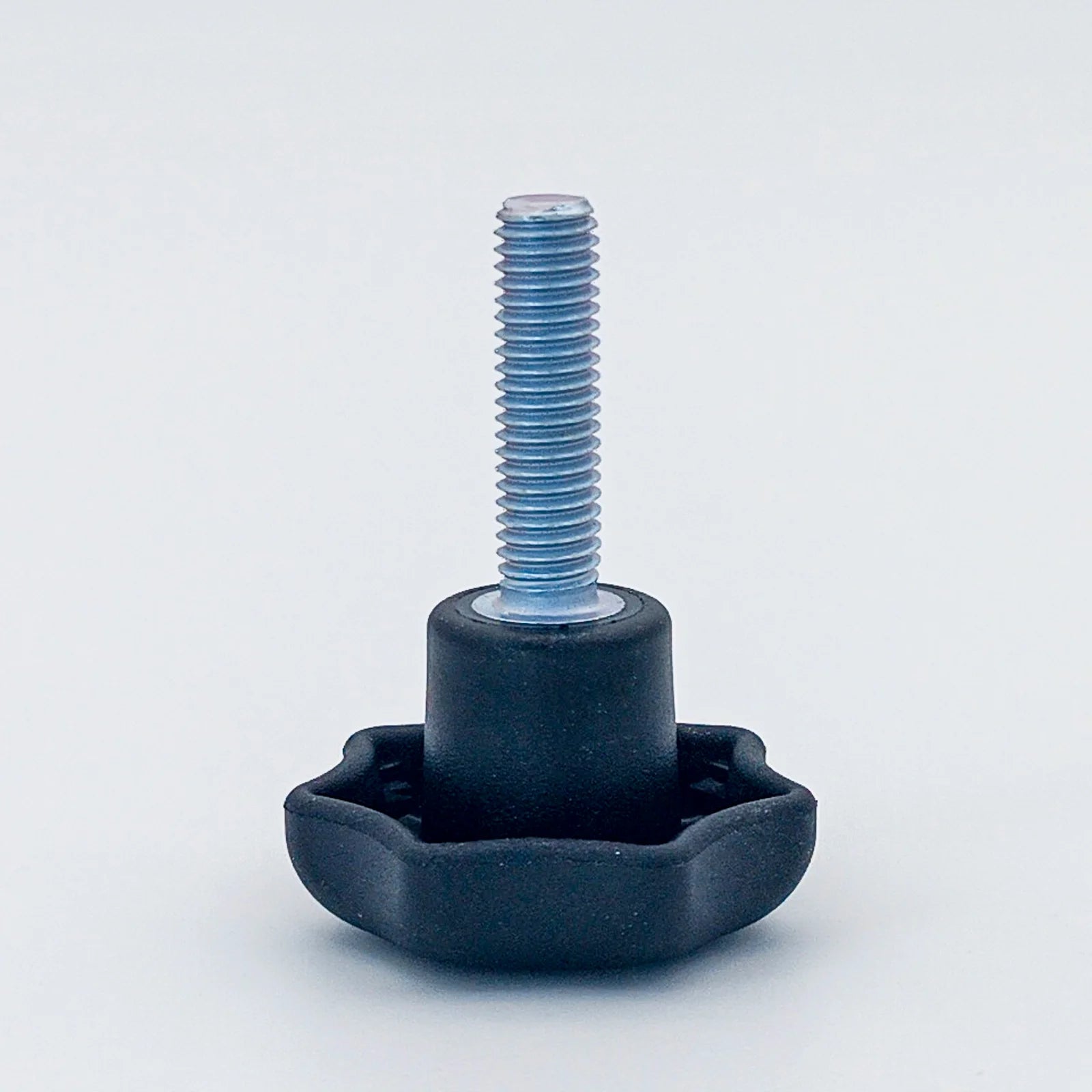 Star Knob Ø40 mm with M8 × 30 mm Male Thread - Black
