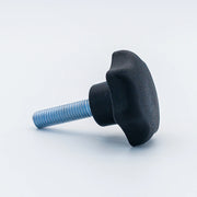 Star Knob Ø40 mm with M8 × 30 mm Male Thread - Black