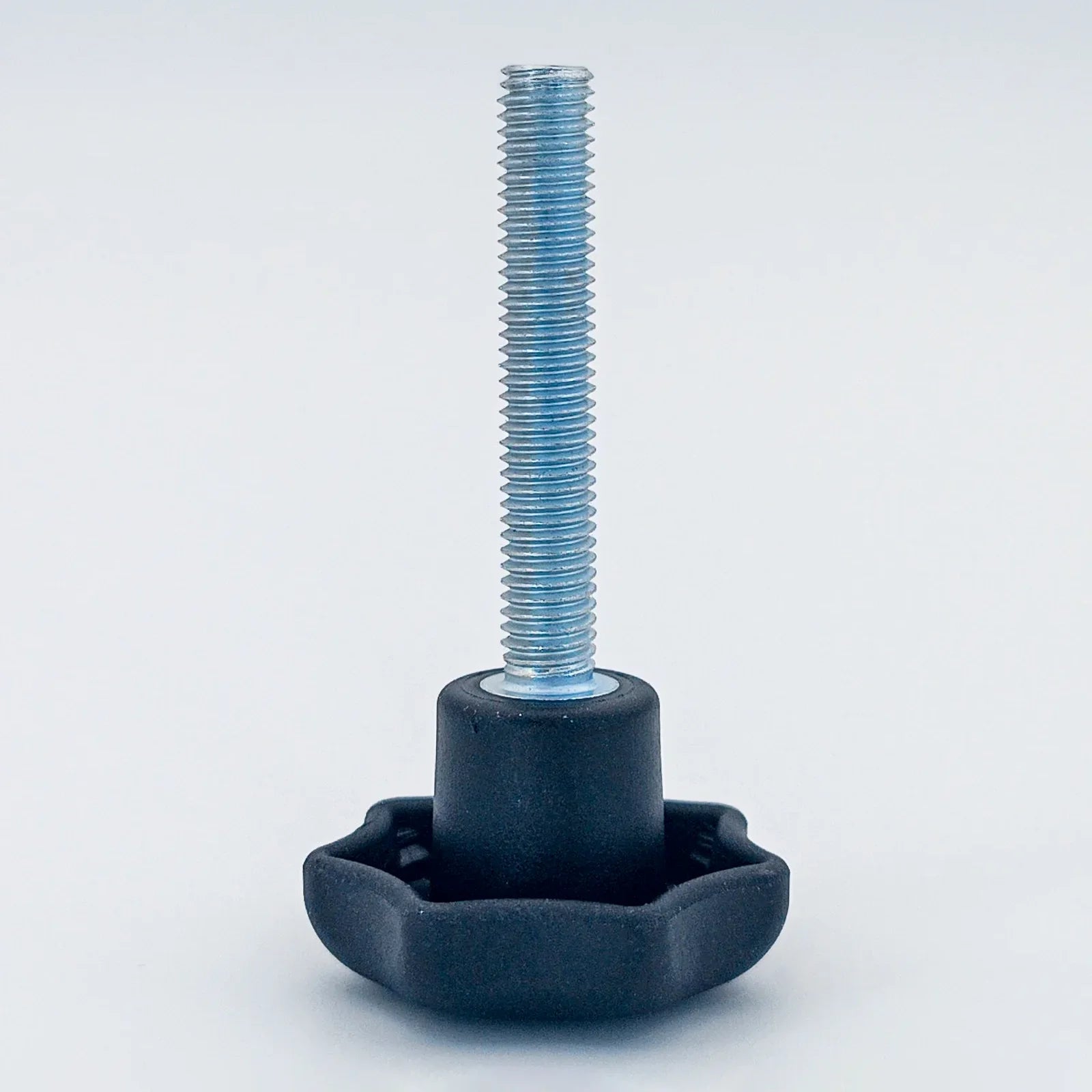 Star Knob Ø40 mm with M8 × 50 mm Male Thread - Black