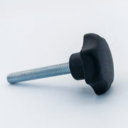 Star Knob Ø40 mm with M8 × 55 mm Male Thread - Black