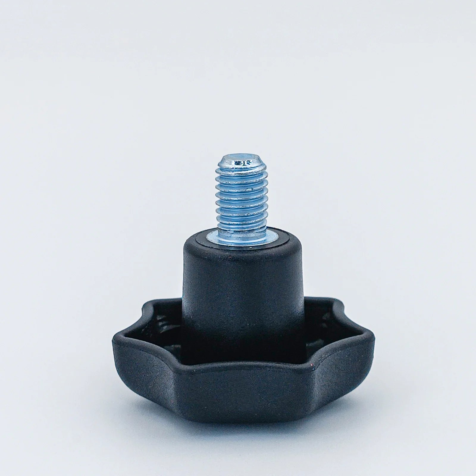 Star Knob Ø50 mm with M10 × 15 mm Male Thread - Black