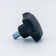 Star Knob Ø50 mm with M10 × 15 mm Male Thread - Black
