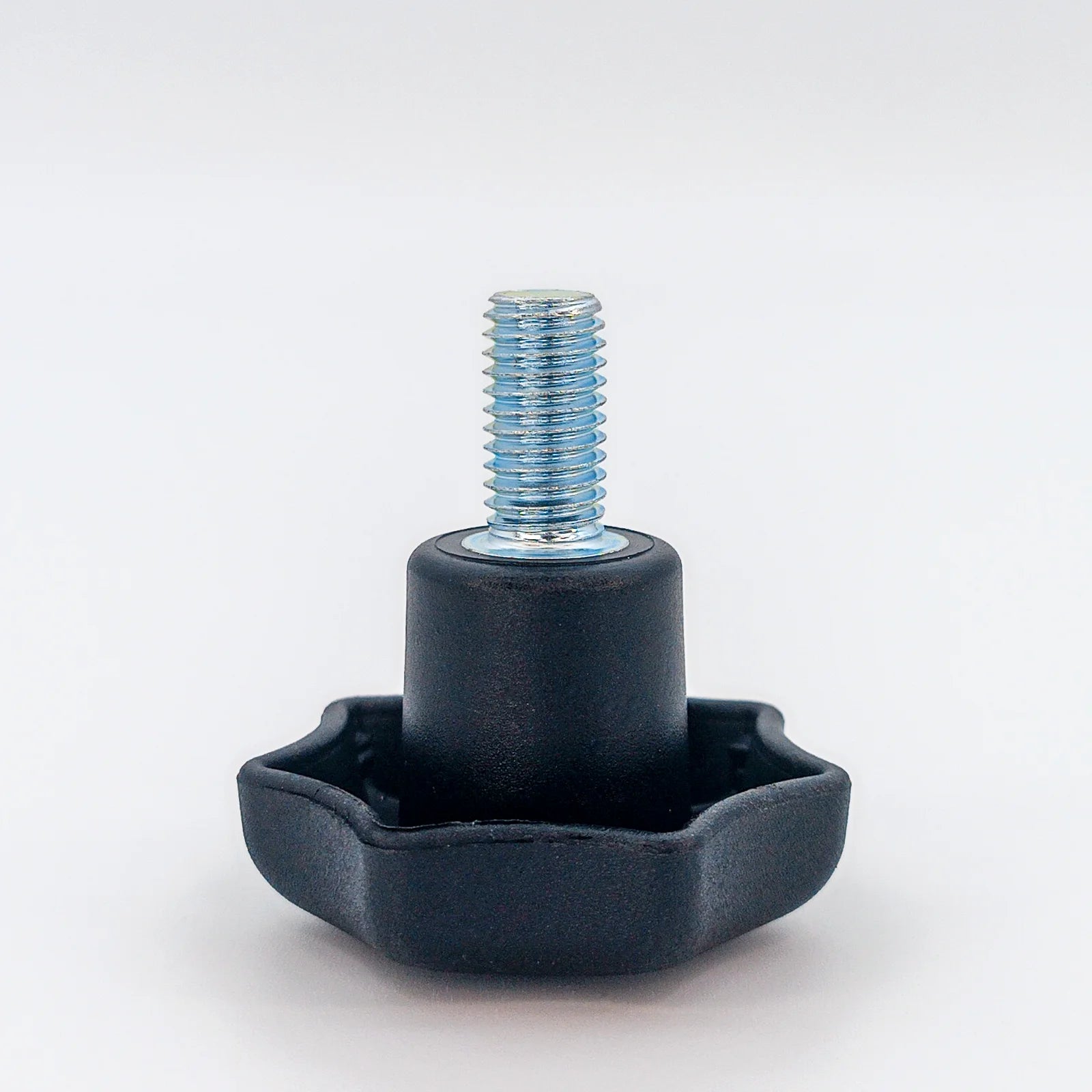 Star Knob Ø50 mm with M10 × 20 mm Male Thread - Black