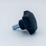 Star Knob Ø50 mm with M10 × 20 mm Male Thread - Black