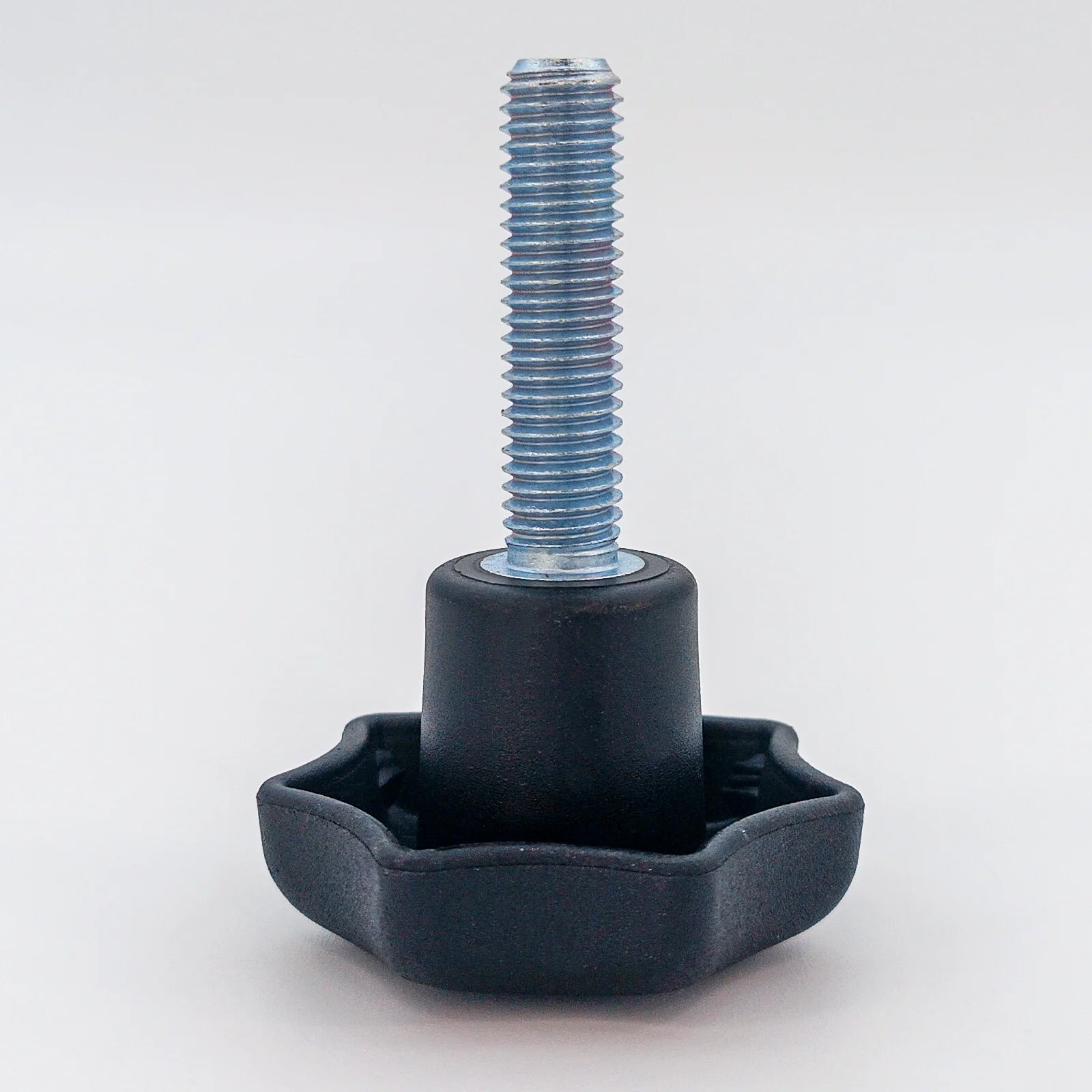 Star Knob Ø50 mm with M10 × 40 mm Male Thread - Black