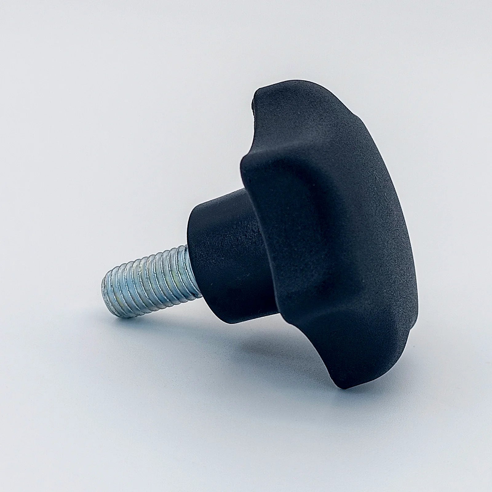 Star Knob Ø63 mm with M12 × 25 mm Male Thread - Black